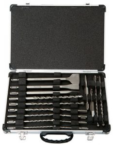 Set cinceles y brocas SDS Plus Makita D-19180