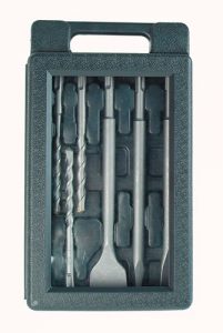 Set de brocas y cinceles SDS Plus Mannesmann M12586